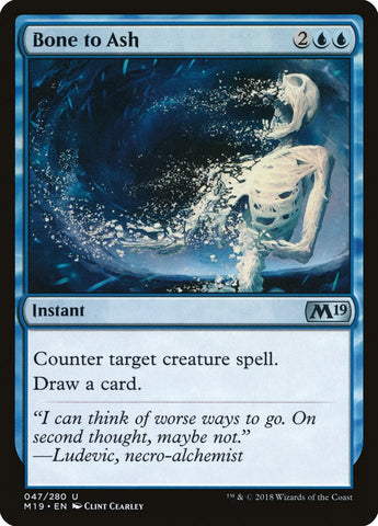 Bone to Ash [Core Set 2019] Magic: The Gathering