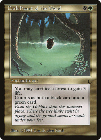 Dark Heart of the Wood [The Dark] Magic: The Gathering