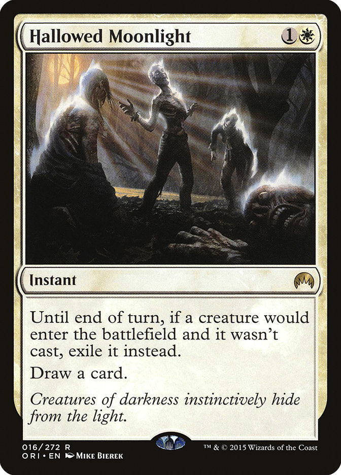 Hallowed Moonlight [Magic Origins] Magic: The Gathering