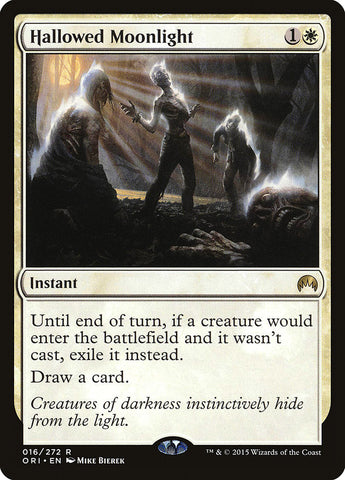 Hallowed Moonlight [Magic Origins] Magic: The Gathering