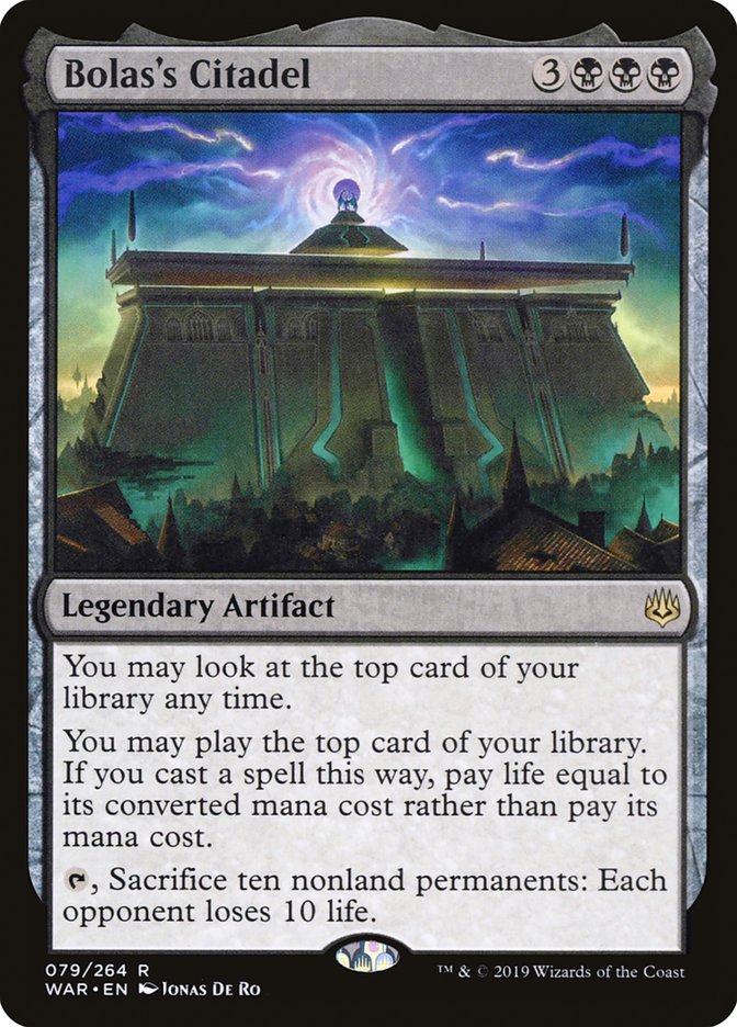 Bolas's Citadel [War of the Spark] Magic: The Gathering