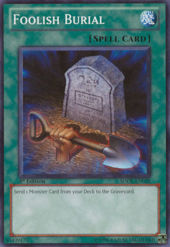 Foolish Burial [SDDL-EN029] Common Yu-Gi-Oh!
