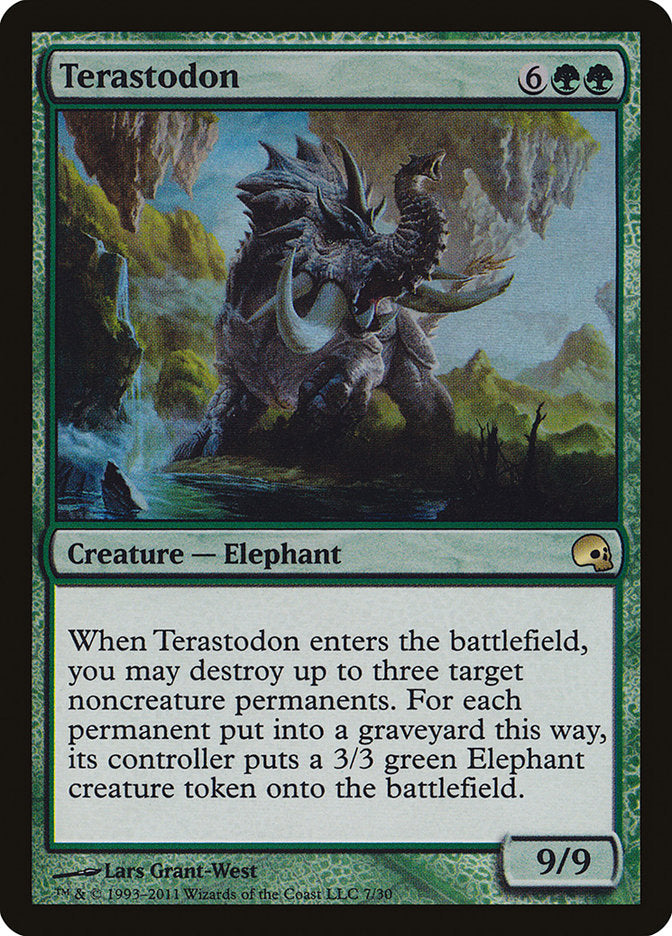 Terastodon [Premium Deck Series: Graveborn] Magic: The Gathering