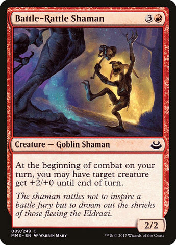 Battle-Rattle Shaman [Modern Masters 2017] Magic: The Gathering