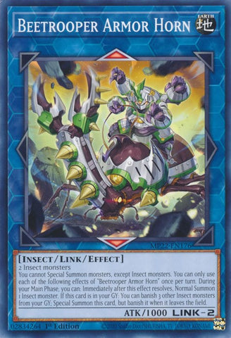Beetrooper Armor Horn [MP22-EN176] Common Yu-Gi-Oh!