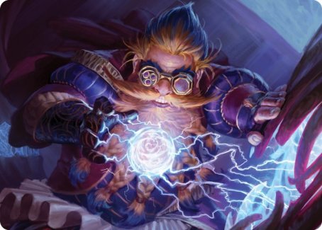 Storm-Kiln Artist Art Card [Strixhaven: School of Mages Art Series] Magic: The Gathering