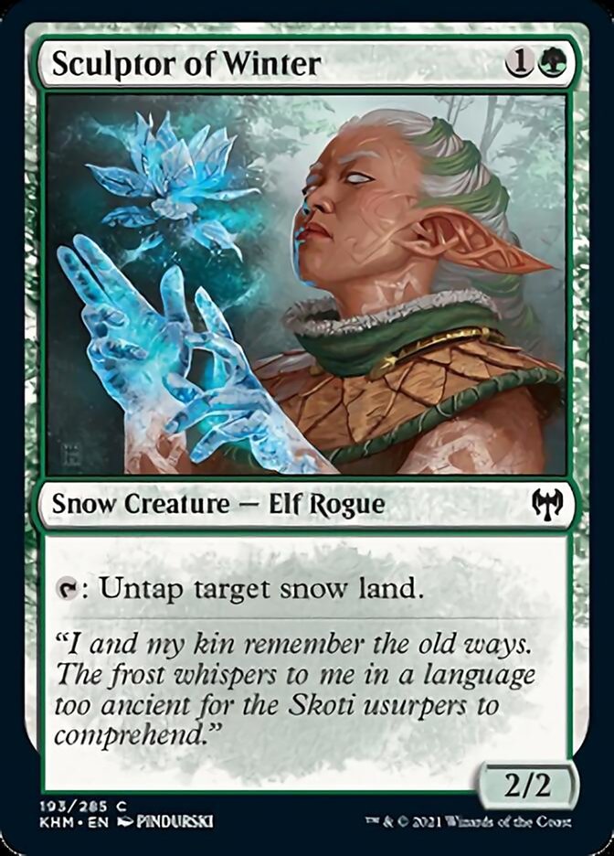 Sculptor of Winter [Kaldheim] Magic: The Gathering