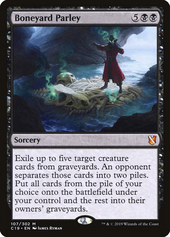 Boneyard Parley [Commander 2019] Magic: The Gathering