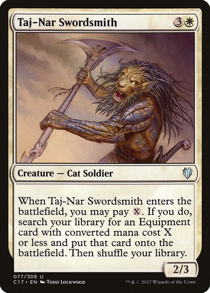 Taj-Nar Swordsmith [Commander 2017] Magic: The Gathering