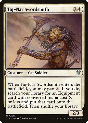 Taj-Nar Swordsmith [Commander 2017] Magic: The Gathering