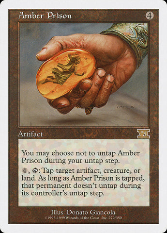 Amber Prison [Classic Sixth Edition] Magic: The Gathering