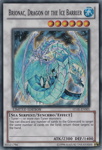 Brionac, Dragon of the Ice Barrier [H5SE-EN001] Super Rare Yu-Gi-Oh!