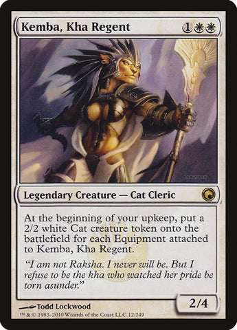 Kemba, Kha Regent [Scars of Mirrodin] Magic: The Gathering