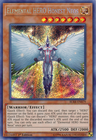 Elemental Hero Honest Neos [BLRR-EN079] Secret Rare