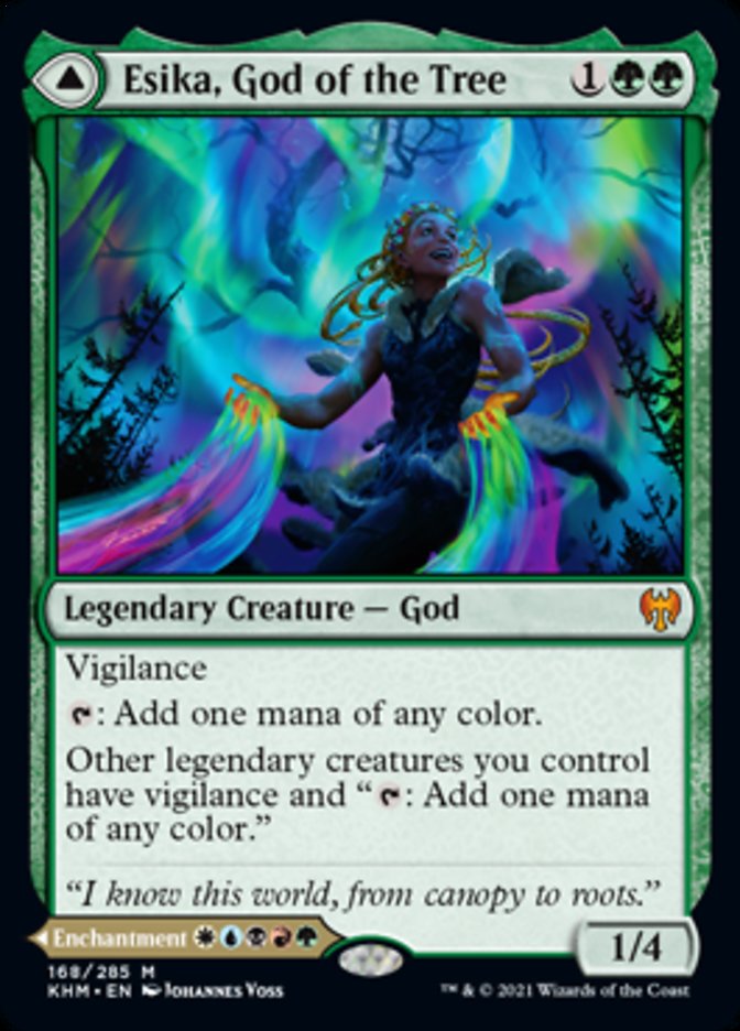 Esika, God of the Tree // The Prismatic Bridge [Kaldheim] Magic: The Gathering