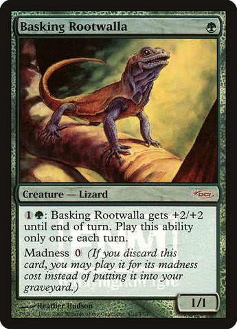 Basking Rootwalla [Friday Night Magic 2007] Magic: The Gathering