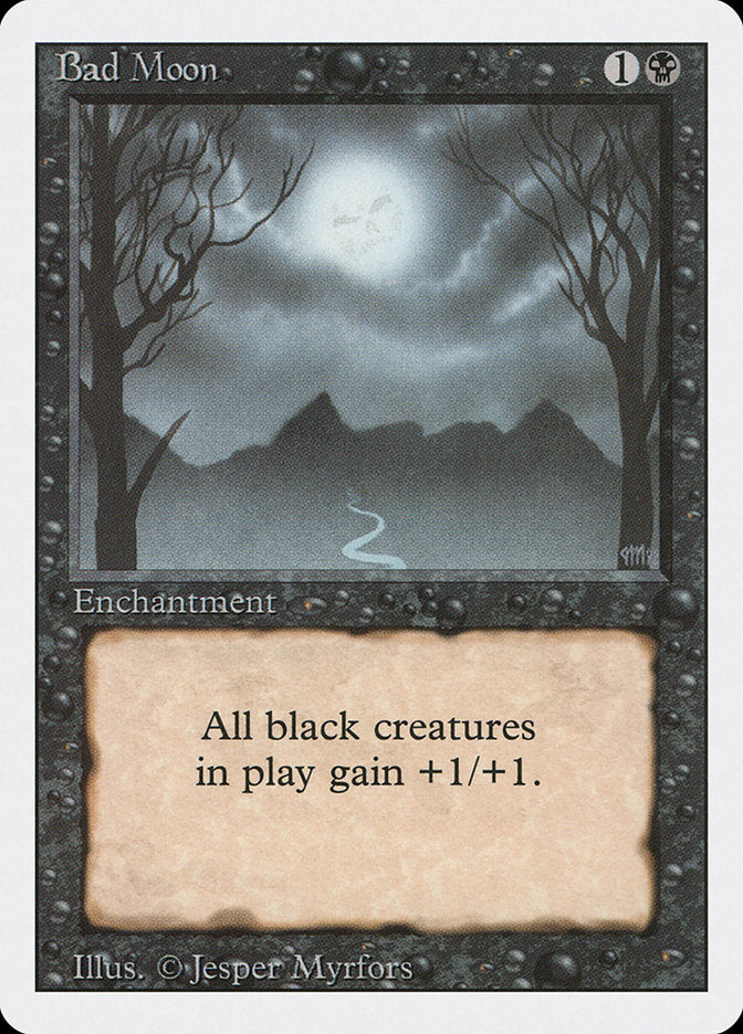 Bad Moon [Revised Edition] Magic: The Gathering