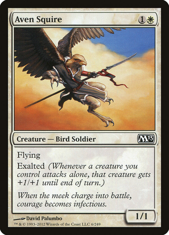 Aven Squire [Magic 2013] Magic: The Gathering