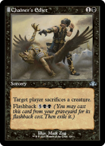 Chainer's Edict (Retro) [Dominaria Remastered] Magic: The Gathering