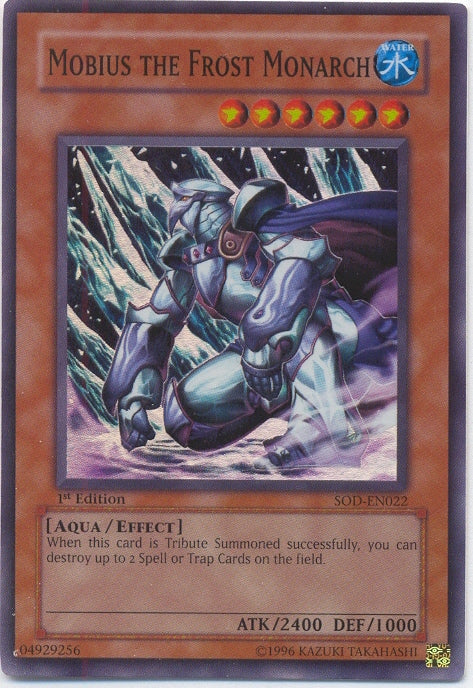 Mobius the Frost Monarch [SOD-EN022] Super Rare Yu-Gi-Oh!
