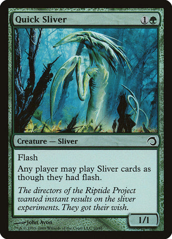Quick Sliver [Premium Deck Series: Slivers] Magic: The Gathering