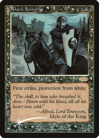 Black Knight [Friday Night Magic 2002] Magic: The Gathering