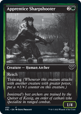 Apprentice Sharpshooter [Innistrad: Double Feature] Magic: The Gathering