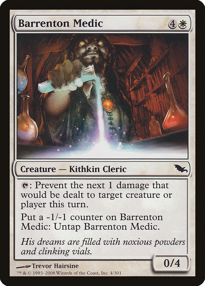 Barrenton Medic [Shadowmoor] Magic: The Gathering