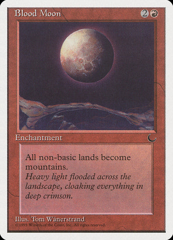 Blood Moon [Chronicles] Magic: The Gathering