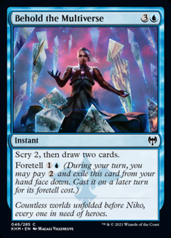 Behold the Multiverse [Kaldheim] Magic: The Gathering