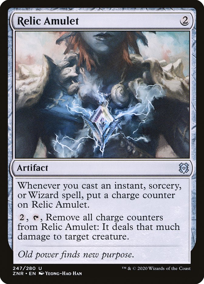 Relic Amulet [Zendikar Rising] Magic: The Gathering