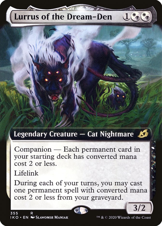 Lurrus of the Dream-Den (Extended Art) [Ikoria: Lair of Behemoths] Magic: The Gathering