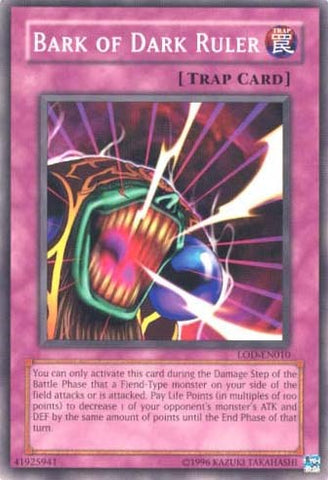 Bark of Dark Ruler [LOD-EN010] Common Yu-Gi-Oh!