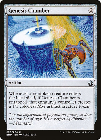 Genesis Chamber [Battlebond] Magic: The Gathering