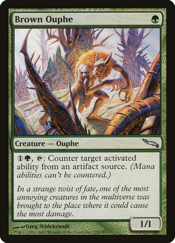 Brown Ouphe [Mirrodin] Magic: The Gathering