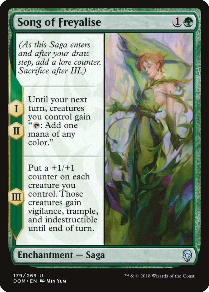 Song of Freyalise [Dominaria] Magic: The Gathering