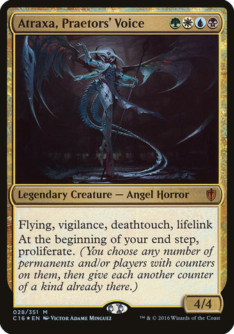 Atraxa, Praetors' Voice (Oversized) [Commander 2016 Oversized] Magic: The Gathering