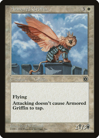 Armored Griffin [Portal Second Age] Magic: The Gathering