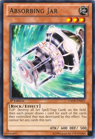 Absorbing Jar [GAOV-EN037] Rare Yu-Gi-Oh!