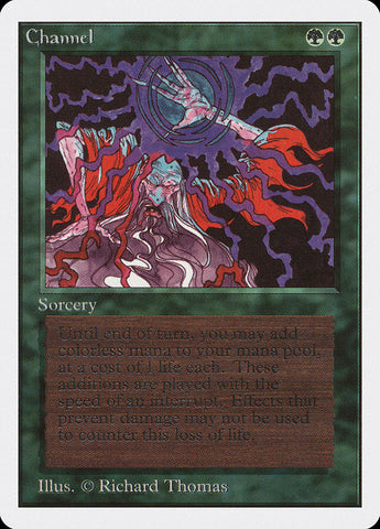 Channel [Unlimited Edition] Magic: The Gathering