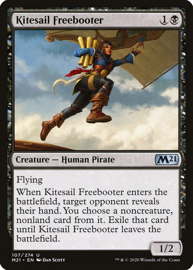 Kitesail Freebooter [Core Set 2021] Magic: The Gathering