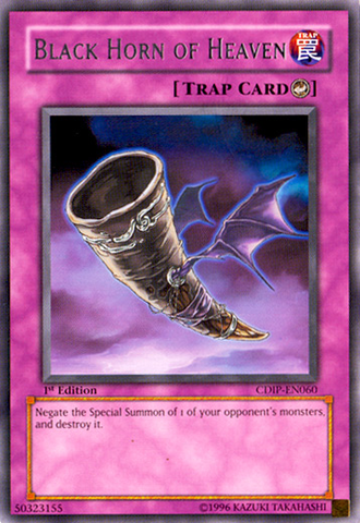 Black Horn of Heaven [CDIP-EN060] Rare Yu-Gi-Oh!