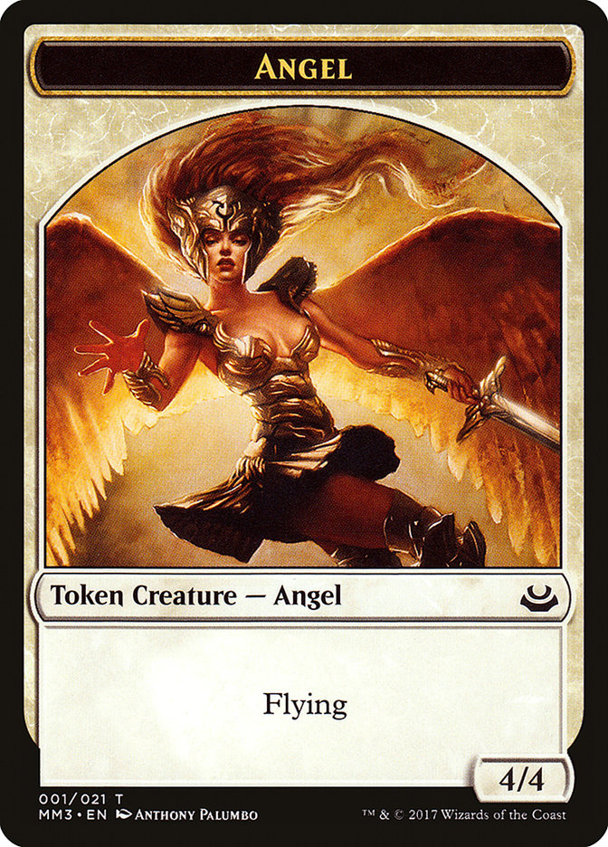 Angel Token [Modern Masters 2017 Tokens] Magic: The Gathering