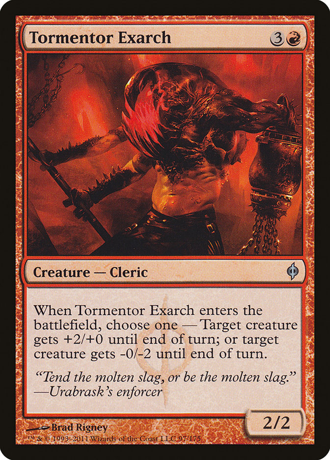 Tormentor Exarch [New Phyrexia] Magic: The Gathering