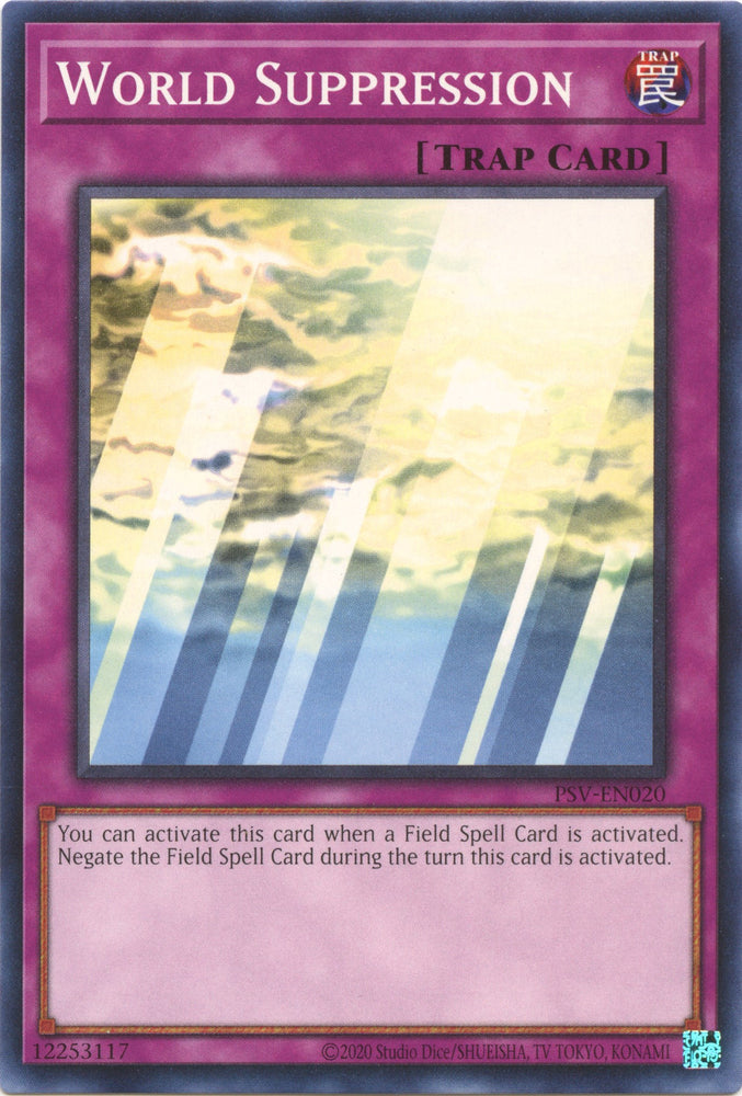 World Suppression (25th Anniversary) [PSV-EN020] Common Yu-Gi-Oh!