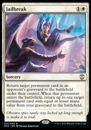 Jailbreak (Promo Pack) [Streets of New Capenna Commander Promos] Magic: The Gathering