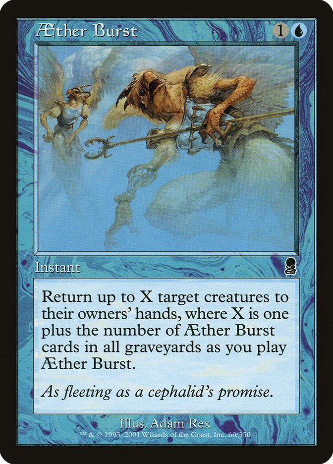 Aether Burst [Odyssey] Magic: The Gathering