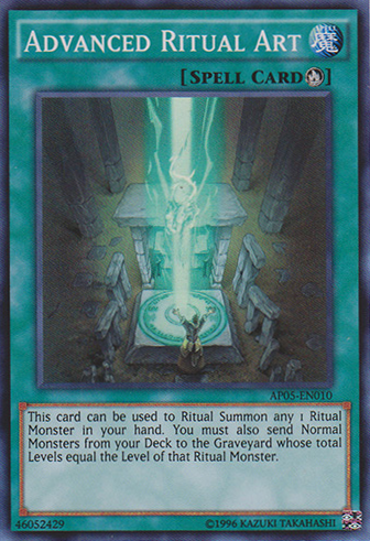 Advanced Ritual Art [AP05-EN010] Super Rare Yu-Gi-Oh!