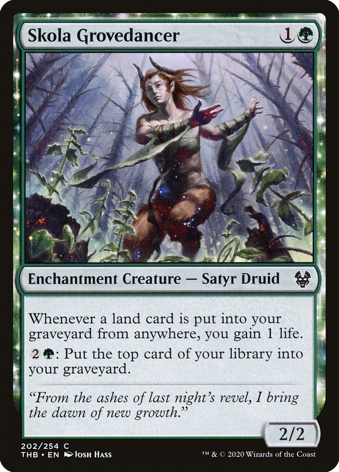 Skola Grovedancer [Theros Beyond Death] Magic: The Gathering