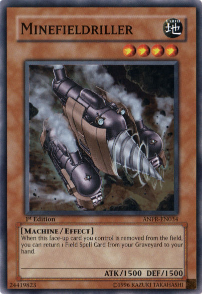 Minefieldriller [ANPR-EN034] Super Rare Yu-Gi-Oh!